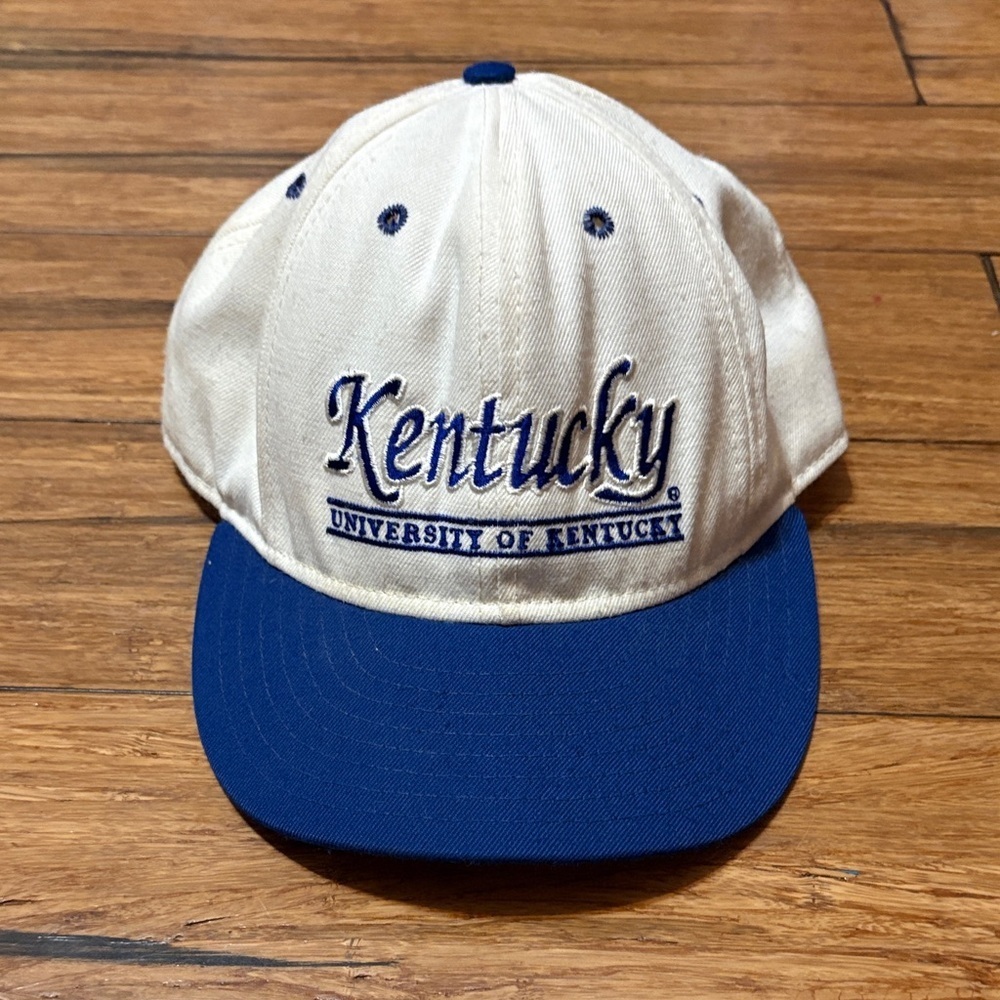 Vintage University Of Kentucky Wildcats Snapback Hat Cap Lexington UK Big Blue